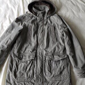 Angelo Litrico Cotton Slim Fit Hooded Winter Parka Jacket